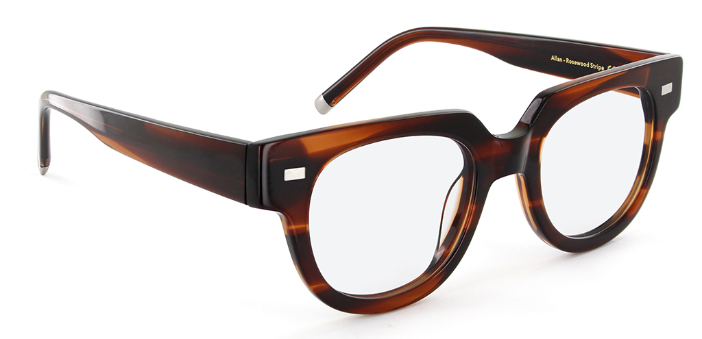 Allan in Rosewood Stripe