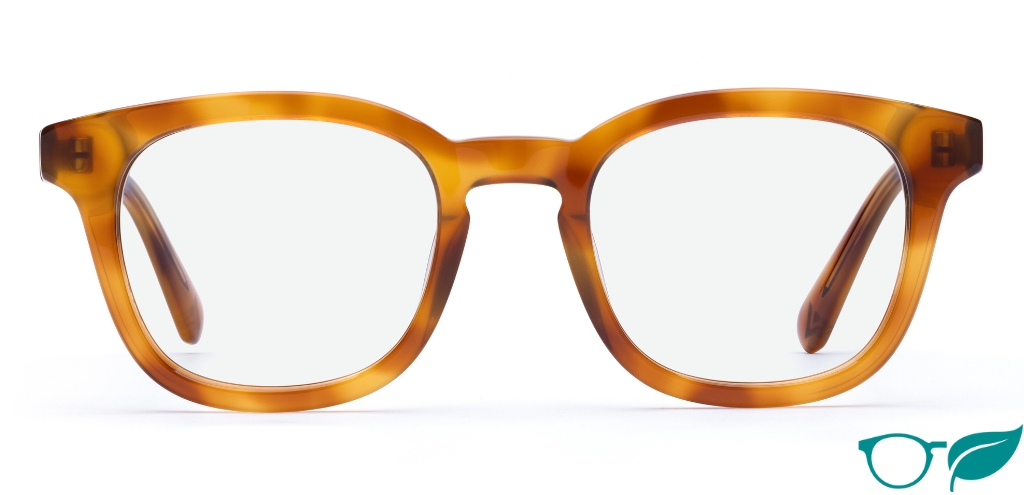 Bute Amber Glasses front