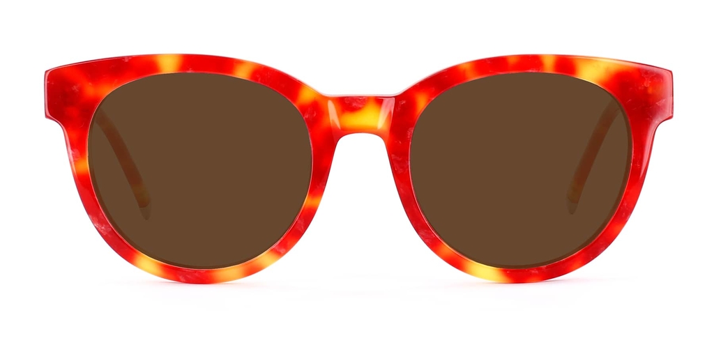 Campbell_LavaRed_Front_Sunglasses