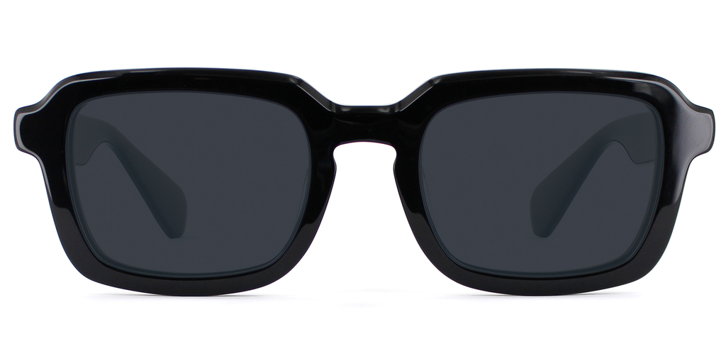 Marshal Black with Grey Lenses