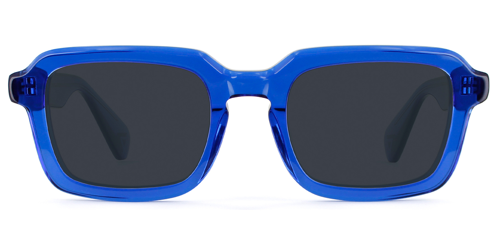 Marshall Deep Blue Crystal Sunglasses