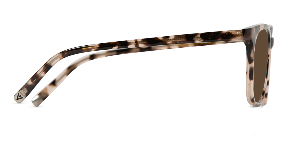 Stewart Vanilla Tortoise Sunglasses Side Image