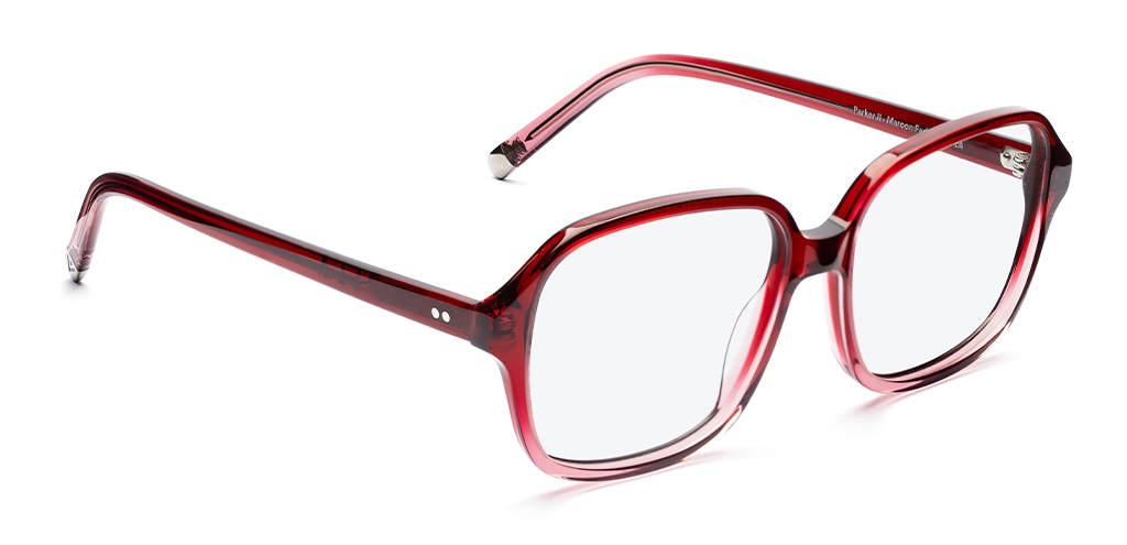 Parker II_Maroon Fade_Angle_Glasses-forweb