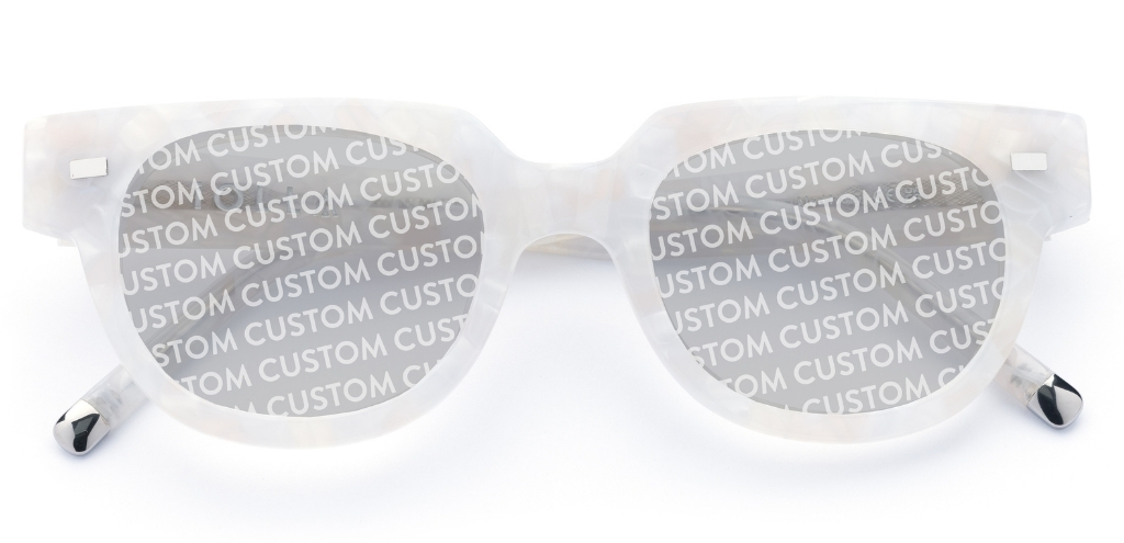 Allan in Speckled Ivory with custom tint