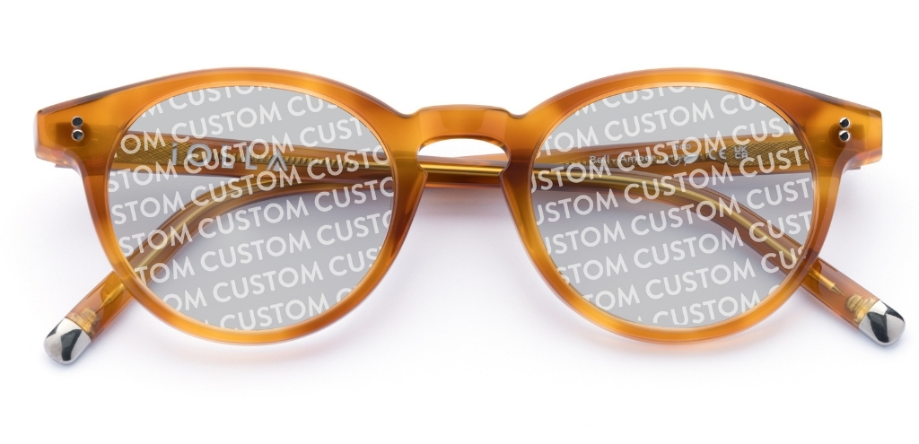 Bell in Amber – Customisable 70s-Inspired Sunglasses | IOLLA