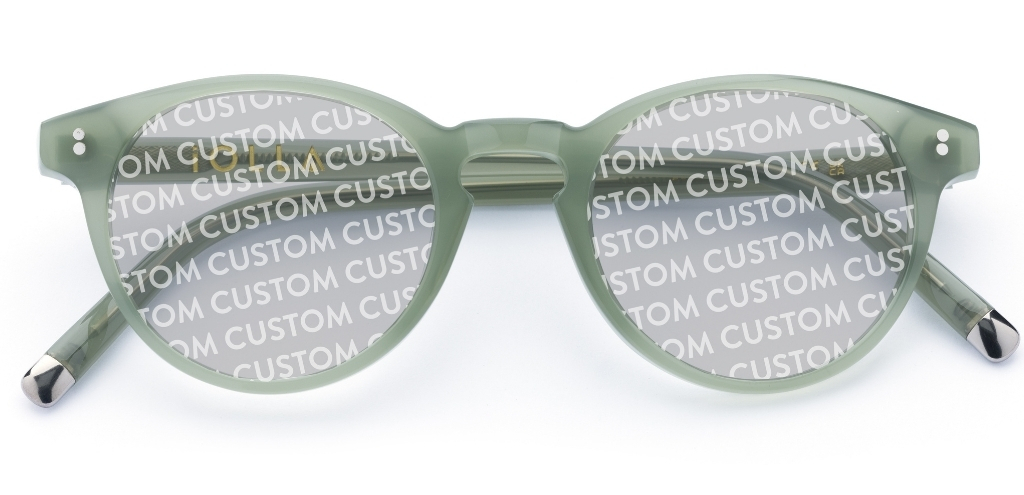 Bell in Khaki Green – Classic Customisable Sunglasses | IOLLA