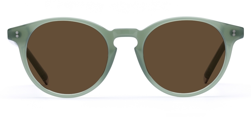 Big Bell in Khaki Green – Everyday Round Sunglasses | IOLLA