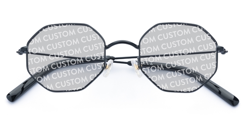 Blair in Matte Black – Sleek Modern Octagonal Sunglasses | IOLLA