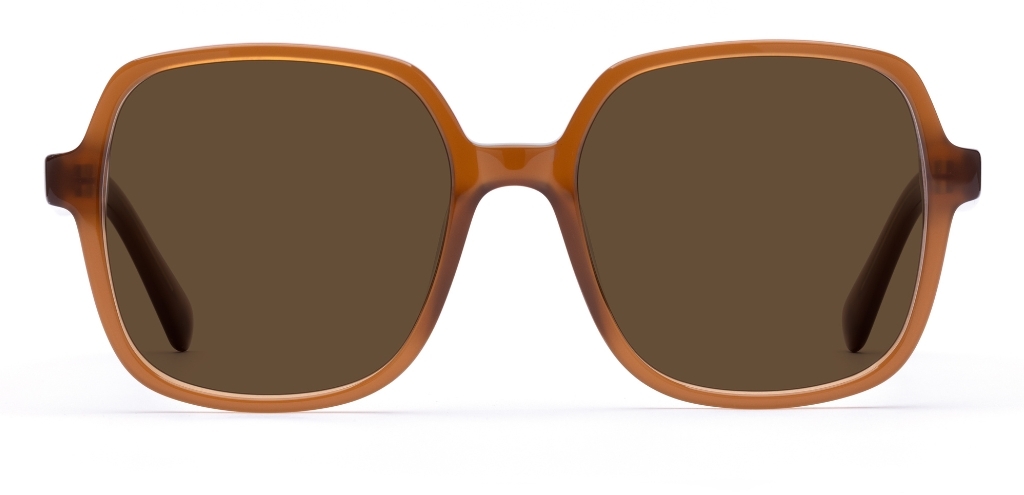 Bonnie in Chocolate – Vintage-Inspired Square Sunglasses | IOLLA