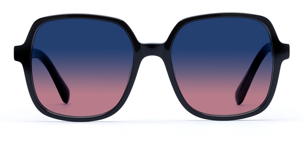 Bonnie in Black – Oversized 70s-Inspired Sunglasses | IOLLA
