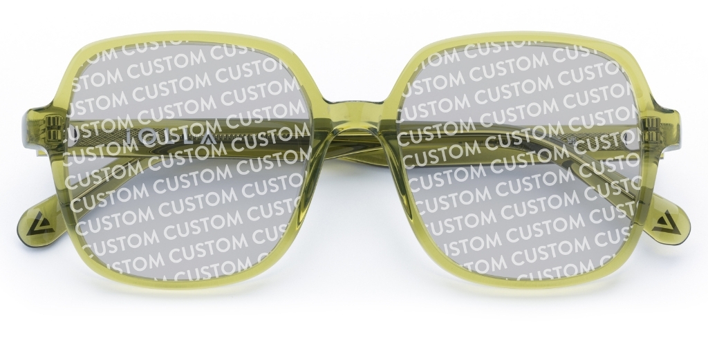 Bonnie in Sage Green – Standout Square Sunglasses | IOLLA