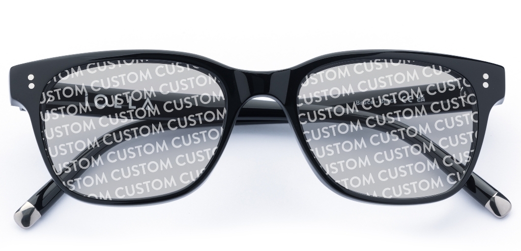 Bruce in Black – Classic Square Sunglasses | IOLLA