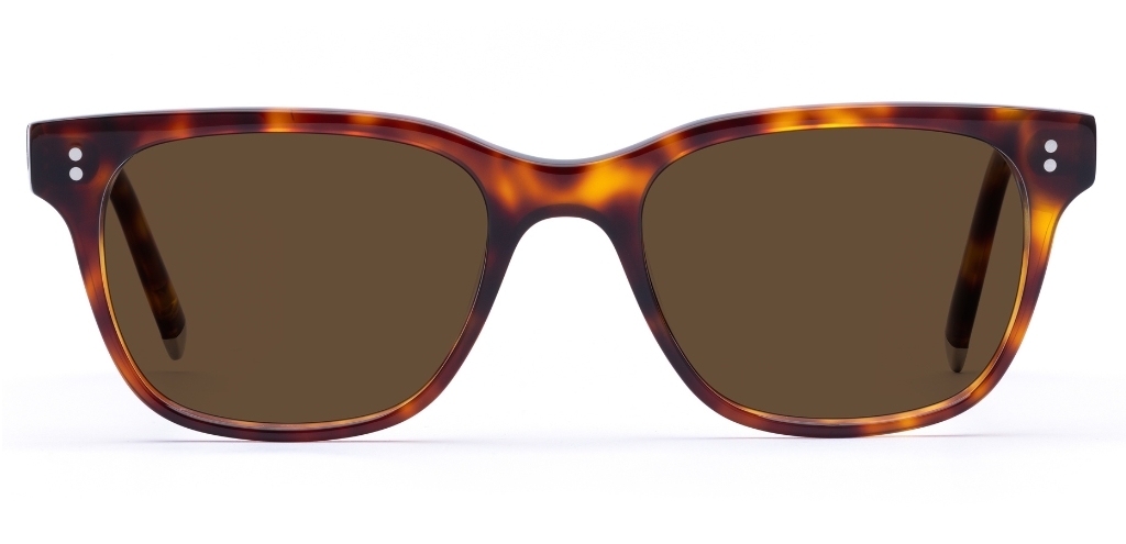 Bruce in Medium Havana – Timeless Square Sunglasses | IOLLA