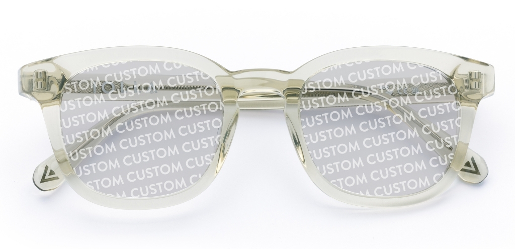 Bute in Moss Green Crystal – Versatile Square Sunglasses | IOLLA
