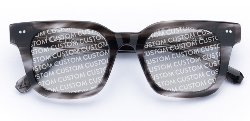 Clyde in Slate – Bold Square Sunglasses | IOLLA