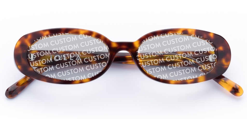 Cooper in Medium Havana – Retro Oval Sunglasses | IOLLA