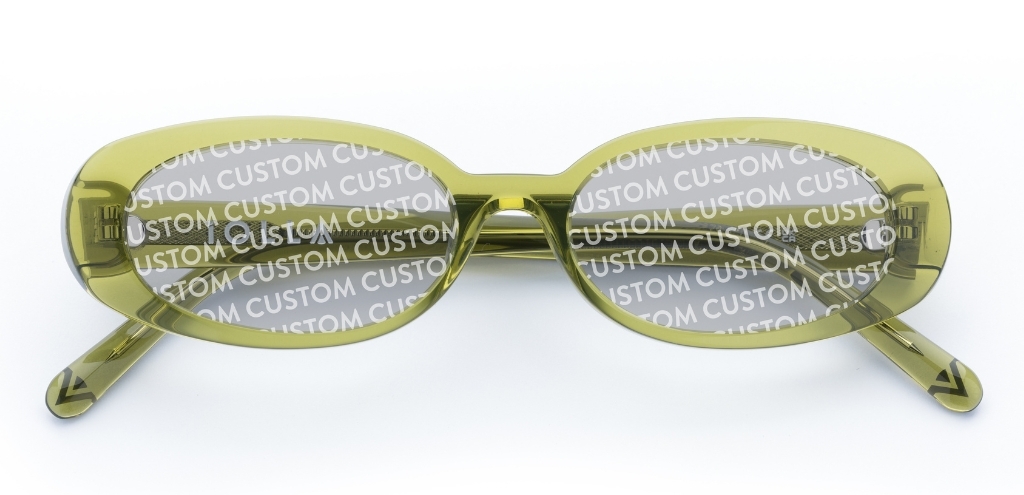 Cooper in Sage Green – Vintage Oval Sunglasses | IOLLA