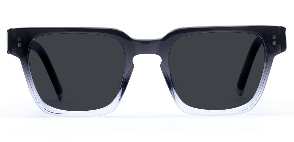 Douglas in Crystal Fade – Retro Square Sunglasses | IOLLA