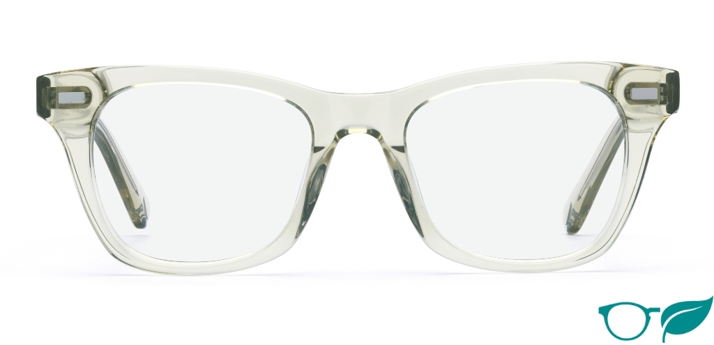 Duncan Moss Green Crystal Glasses front