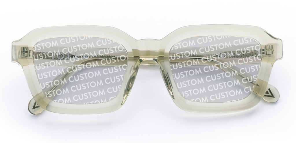 Finlay in Moss Green Crystal – Classic Square Sunglasses | IOLLA