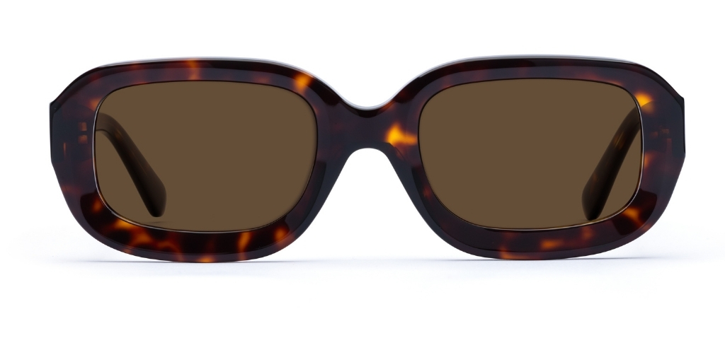 Kerr in Deep Havana – Classic Rectangle Sunglasses | IOLLA