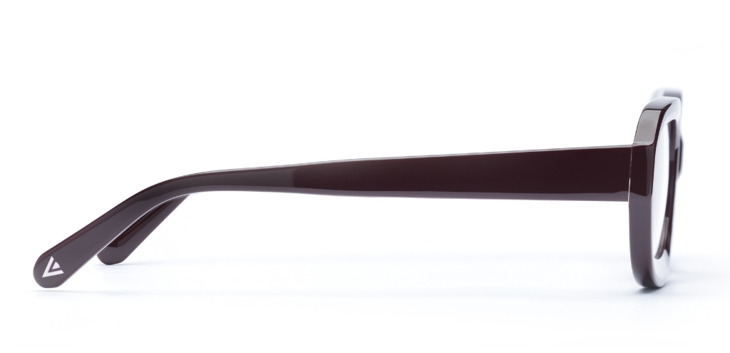 Kerr Plum glasses side