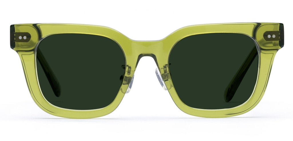 Logan in Sage Green – Contemporary Acetate Sunglasses | IOLLA