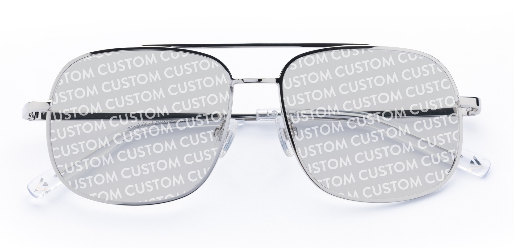 Sinclair in Chrome Silver – Sleek Contemporary Sunglasses | IOLLA