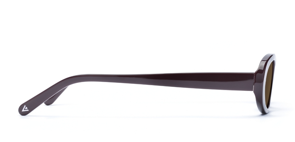 Cooper in Plum – Bold & Contemporary Oval Sunglasses | IOLLA
