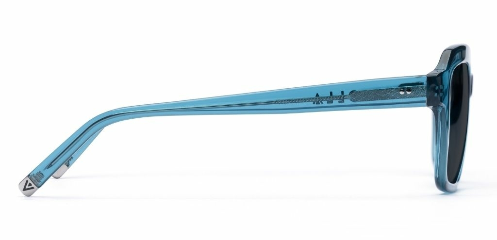 Elliot in Azure Blue Crystal – Bold Oversized Sunglasses | IOLLA