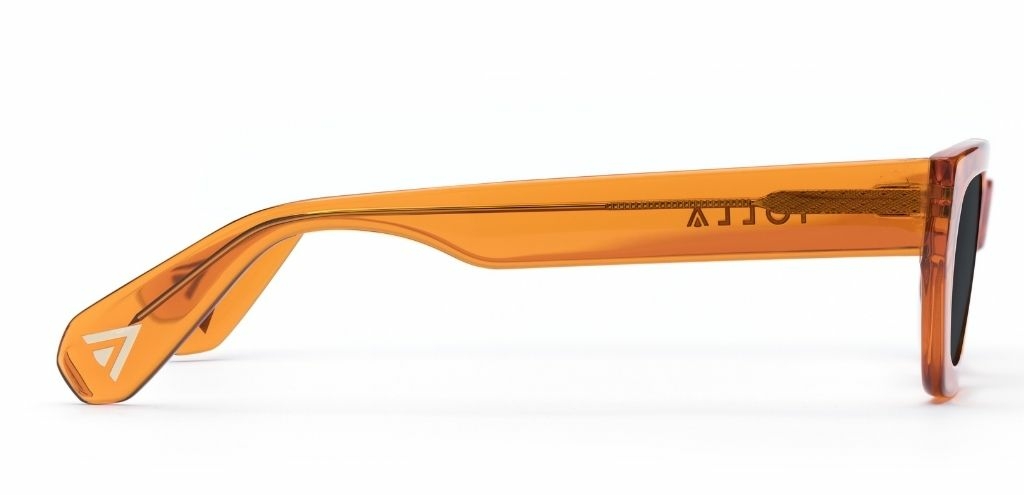 Shaw in Orange Crystal – Bold Statement Sunglasses | IOLLA