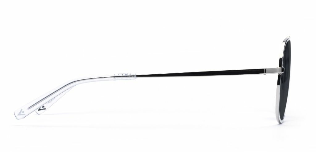 Sinclair in Chrome Silver – Sleek Contemporary Sunglasses | IOLLA