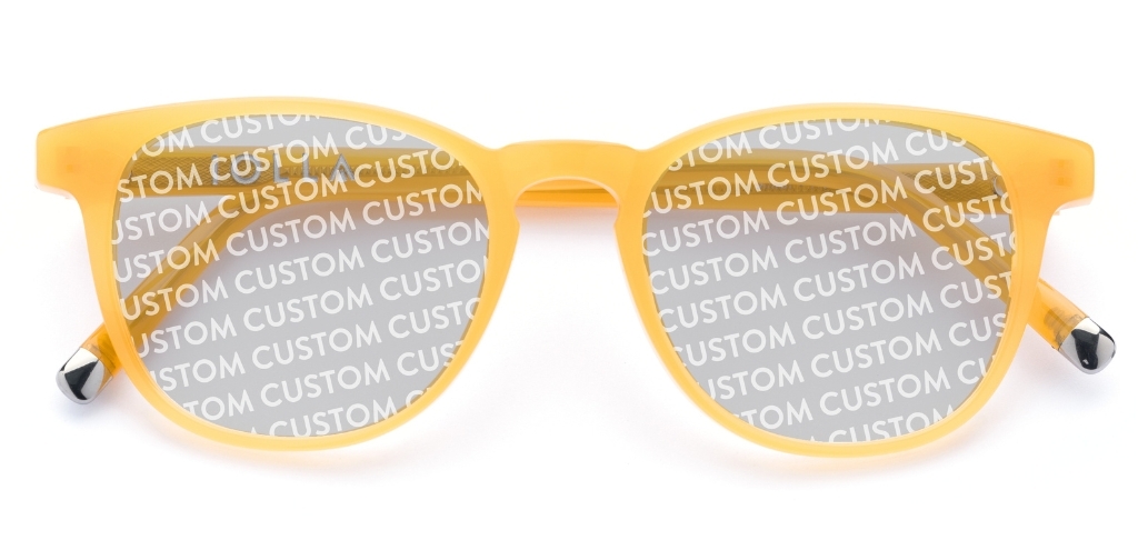 Smith in Honey – Warm-Toned Round Sunglasses | IOLLA