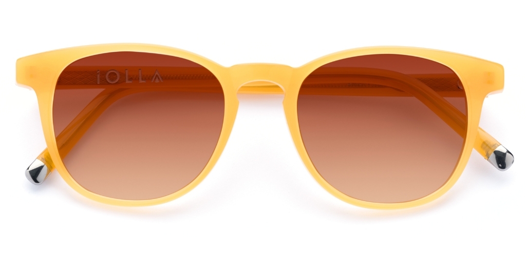 Smith in Honey – Warm-Toned Round Sunglasses | IOLLA