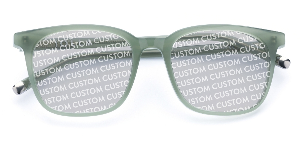 Stewart in Khaki Green – Modern Square Sunglasses | IOLLA