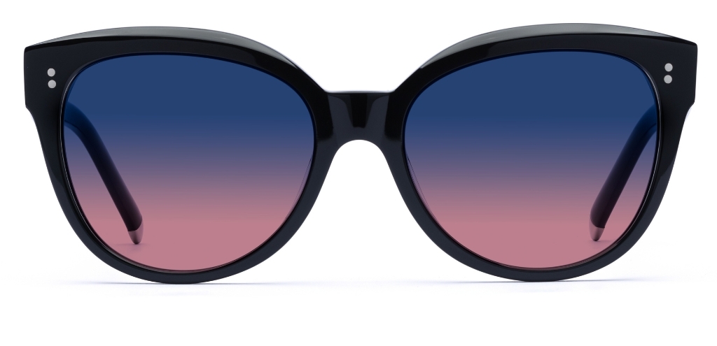 Swinton in Black – Oversized Cat-Eye Sunglasses | IOLLA