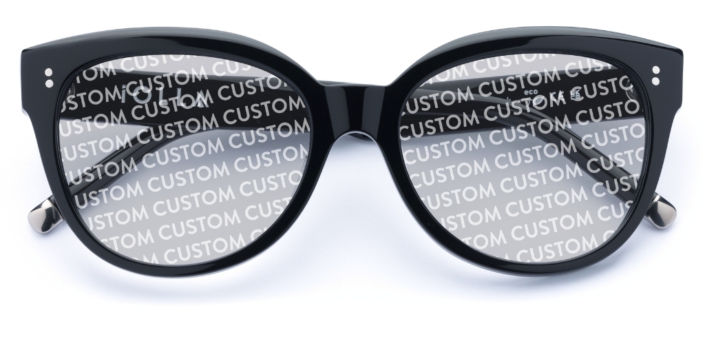 Swinton in Black – Oversized Cat-Eye Sunglasses | IOLLA