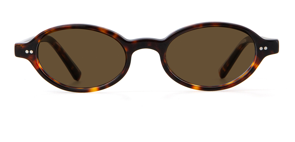 IOLLA Callie Sunglasses in Deep Havana with Brown Lenses