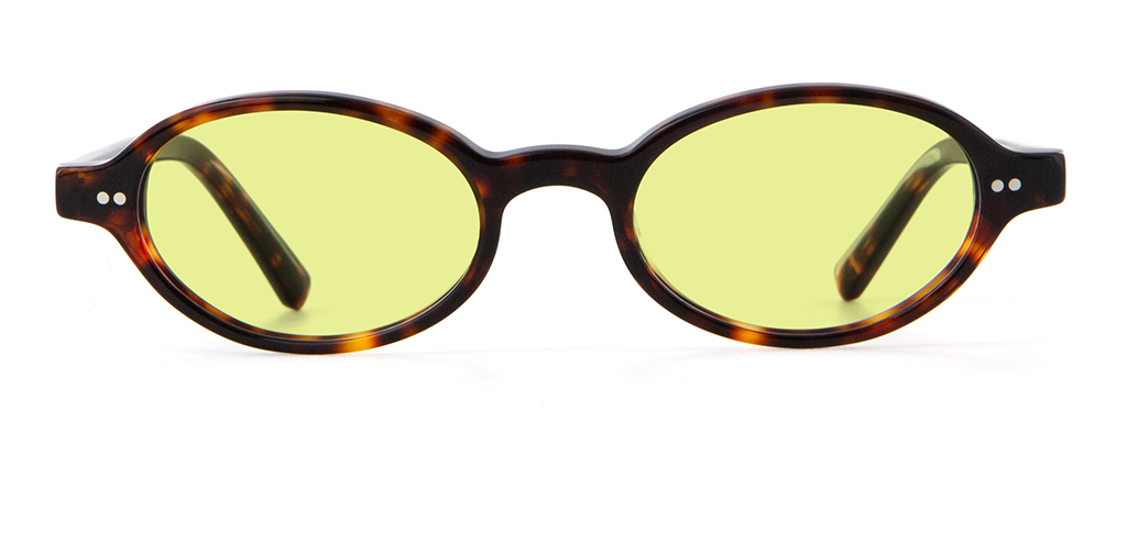 IOLLA Callie Sunglasses in Deep Havana with Sunbeam Lenses