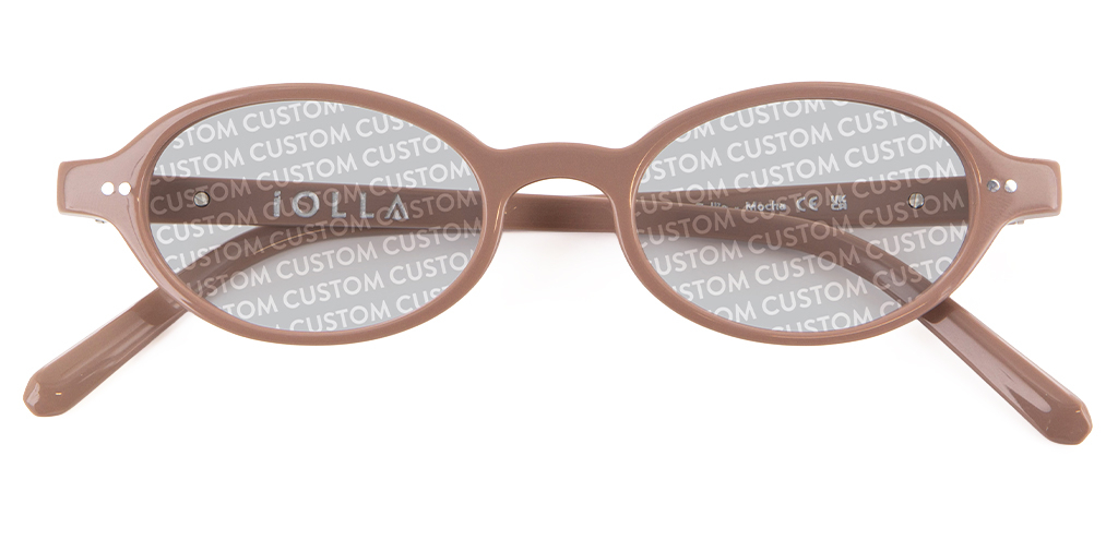IOLLA Callie Mocha Sunglasses with Custom Tint