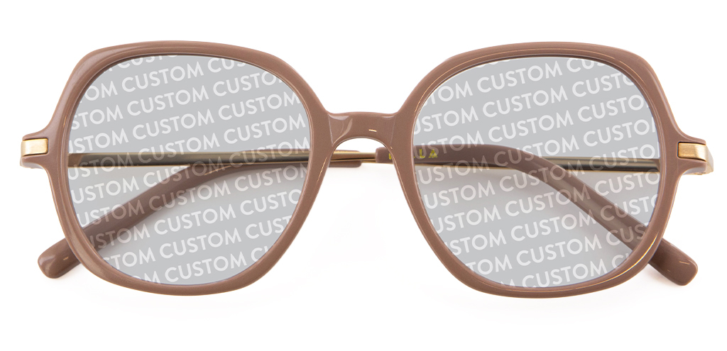 IOLLA Rowan Mocha Sunglasses with Custom Tints