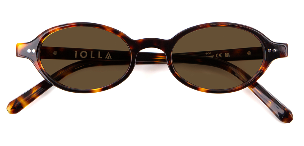 IOLLA Callie in Deep Havana with Brown Lenses
