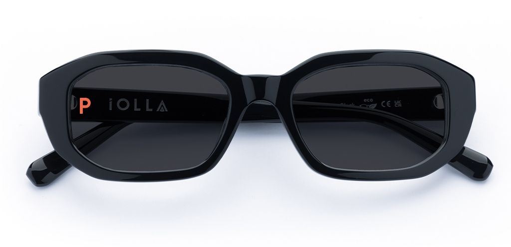 Ness Black Sunglasses with Grey Polarised Lenses