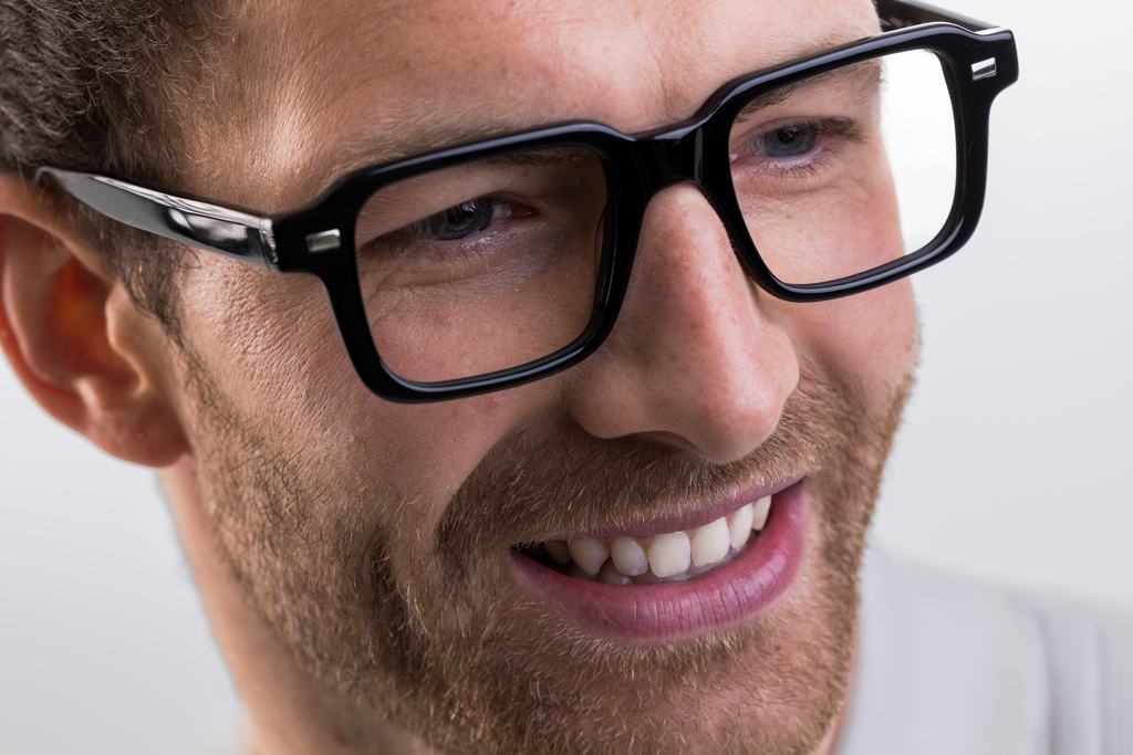 Angus Black Acetate Glasses