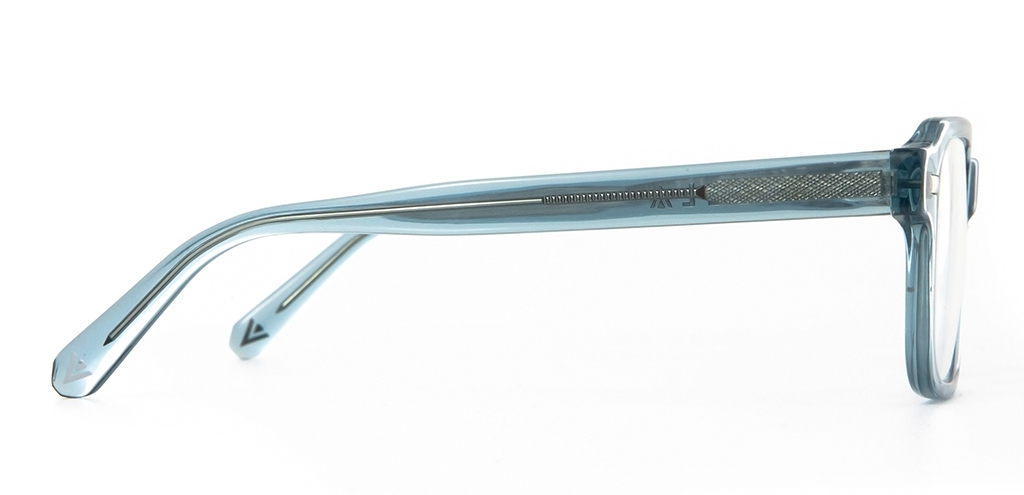 Angus Glasses in Teal Crystal