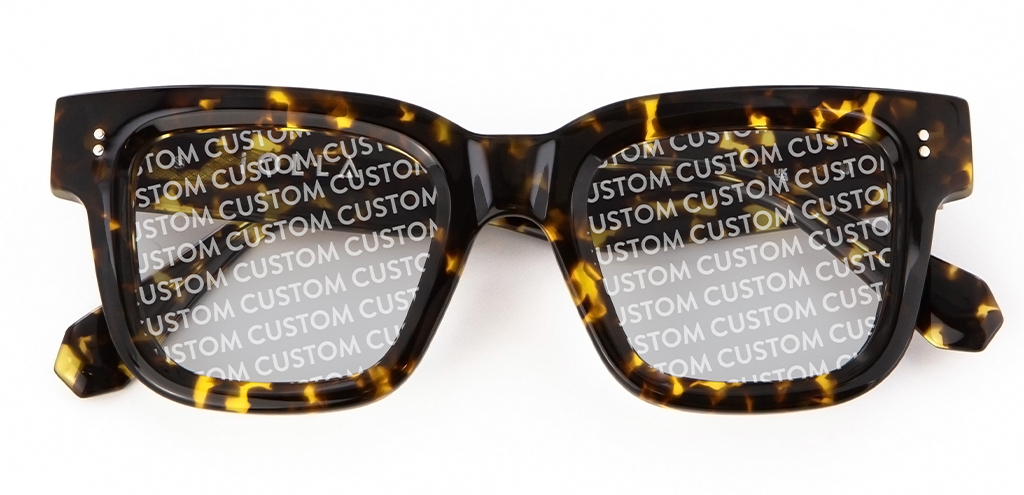 Brodie Sunglasses in Classic Tortoise with Custom Tint