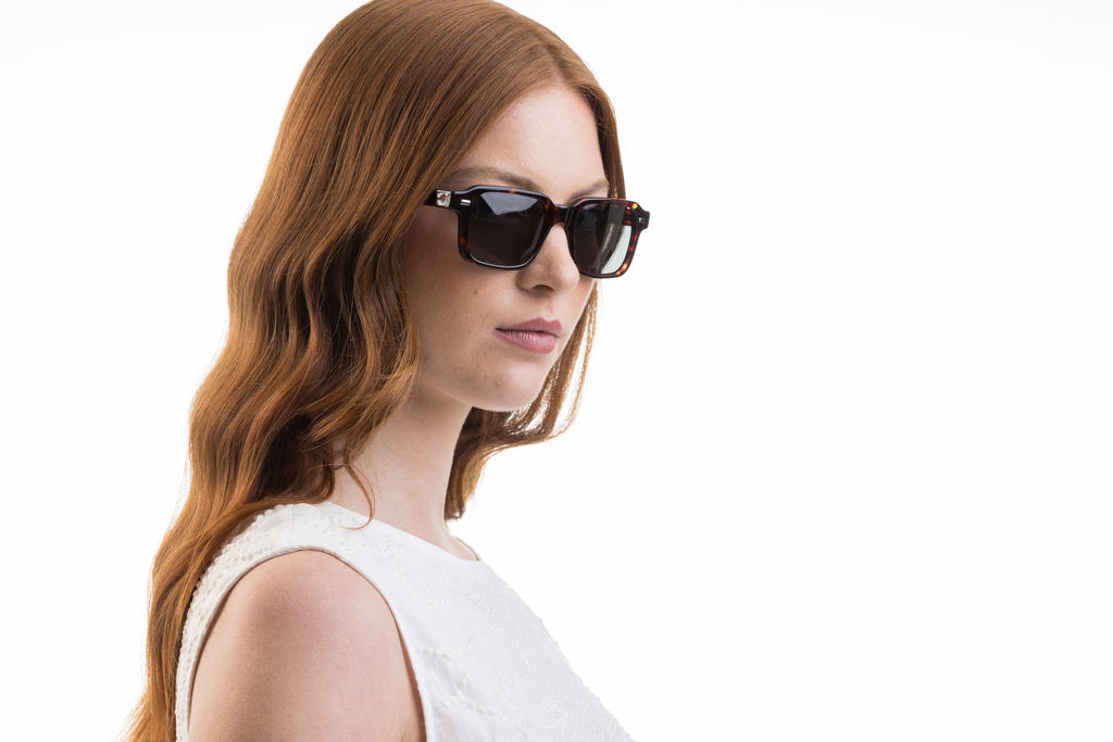 IOLLA Angus Sunglasses in Deep Havana with Brown Lenses