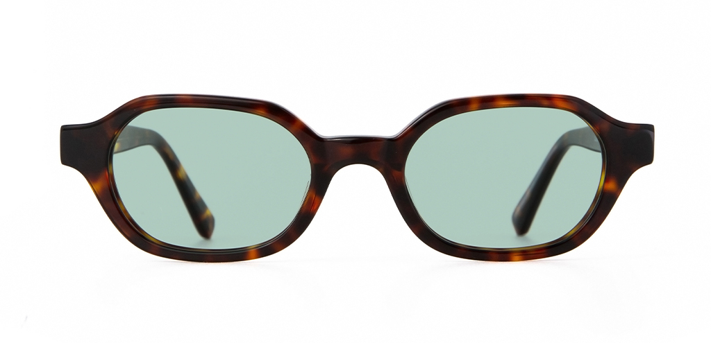 Dunbar Sunglasses in Deep Havana with Seabreeze Tint