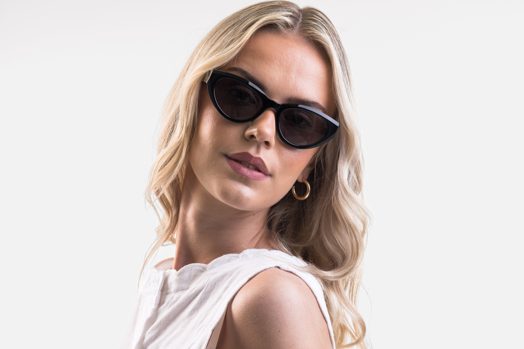 IOLLA Jura Sunglasses in Black with Grey Lenses