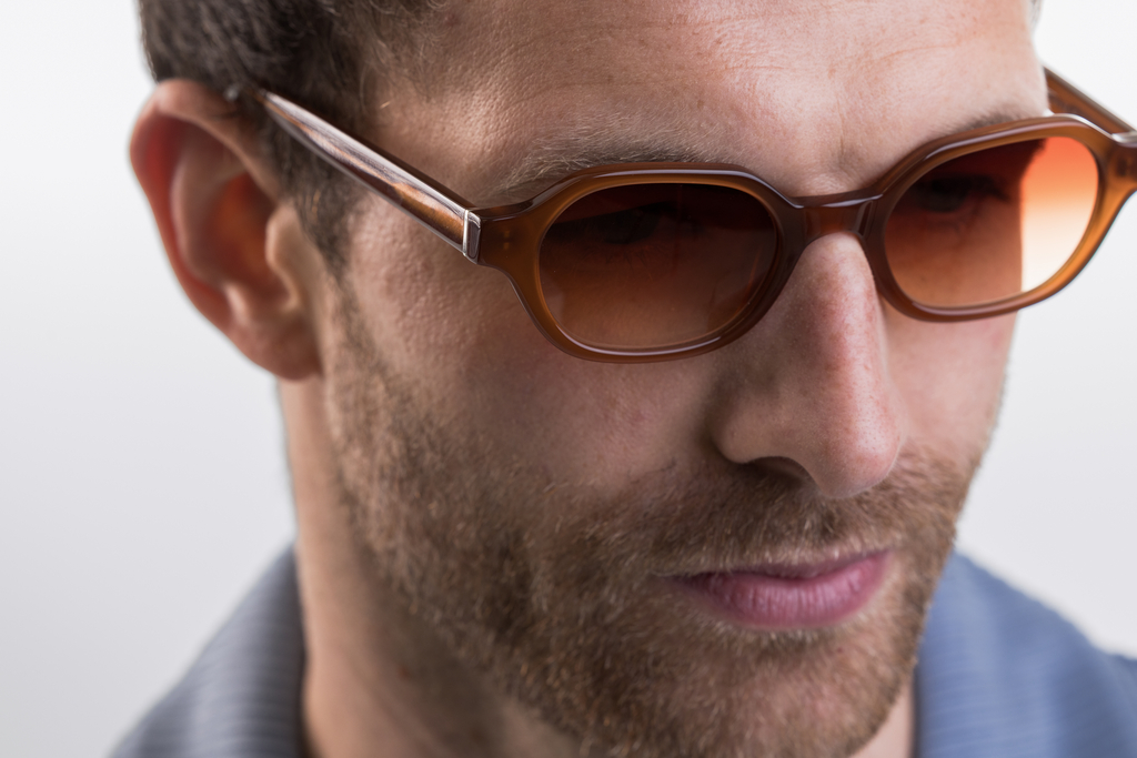 IOLLA Dunbar Sunglasses in Chocolate with Sienna Sunset